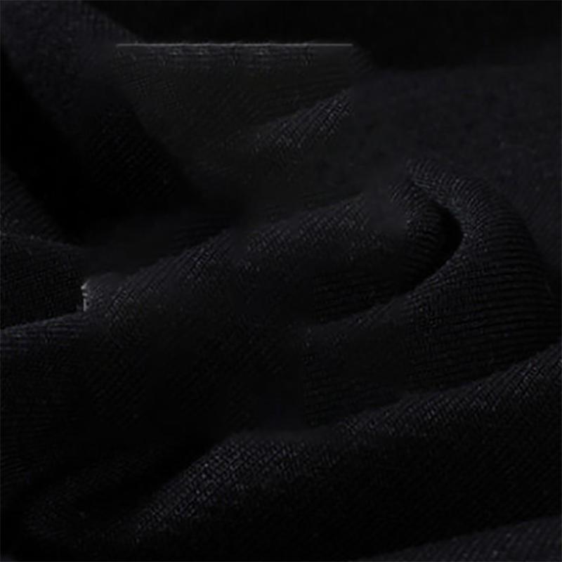 Men's Sweater Autumn Pure Cotton Terry Round Neck Autumn Pure Color Long Sleeve Sweater Men's Top