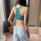Women's Shockproof Sports Beauty Back Underwear Running Fitness Bra Can Wear Yoga Vest Without Steel Ring Gathering Without Trace Removable Chest Pad