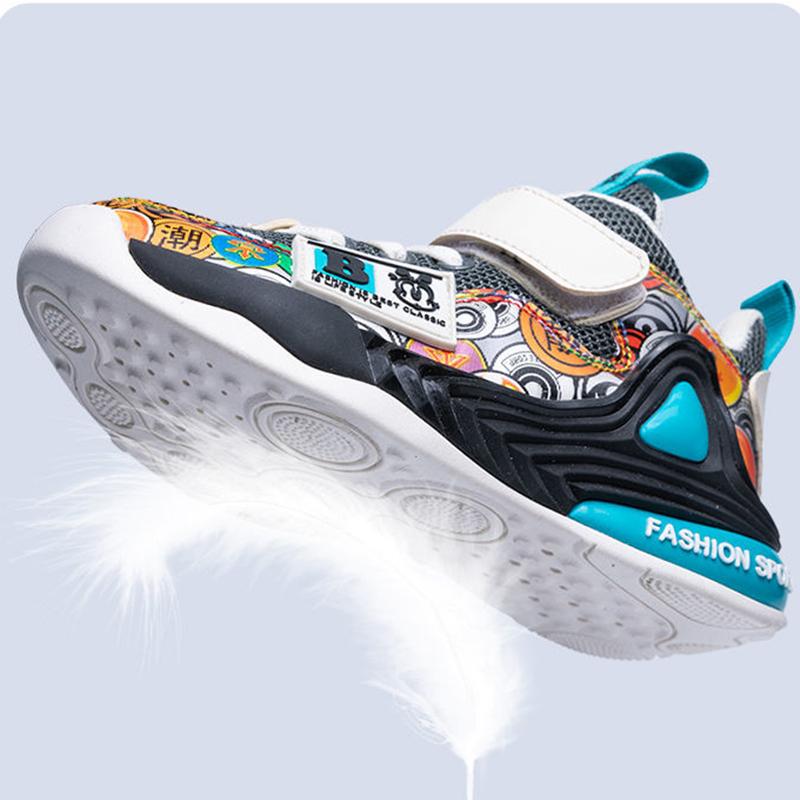 High Quality Children's Shoes Breathable Sneakers for Boys Lightweight Kids Shoes Soft Bottom Running Shoe Tenis