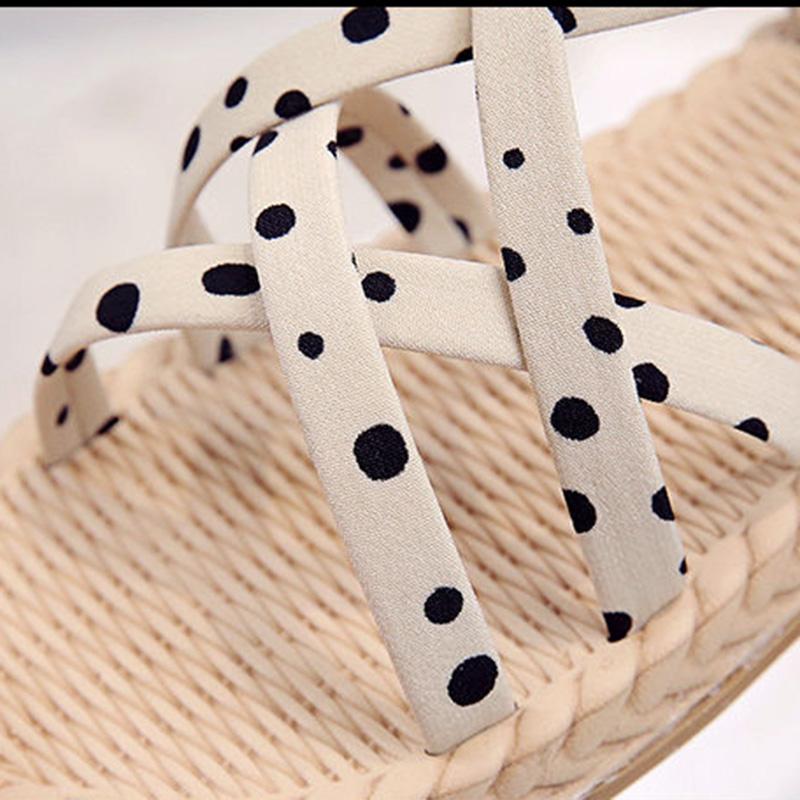 Summer Sandals for Female Students Korean Version of Wild Fairy Style Sandals and Slippers Female Flat Sandals for Outer Wear