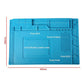 Big Heat-Resistant Silicone Pad Desk Magnetic Mat Platform PCB Phone Soldering Repair Station Work Insulation 500 C