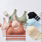 U-shaped INS Style Running Shockproof Gather Fitness Anti-sagging Thin Threaded Bottoming Sports Underwear Bra