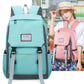 Student Schoolbag Female Korean Version of The Large-capacity Campus Style High School College Students Casual Simple Canvas Backpack