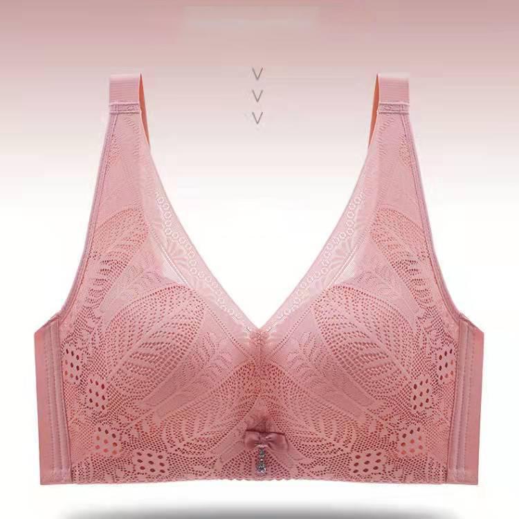 Women's Bras Anti-sagging Gathering Adjustable Vest Large Breast Small Breast High-end Beauty Back Fashion Comfortable Sexy Lace Underwear Bra