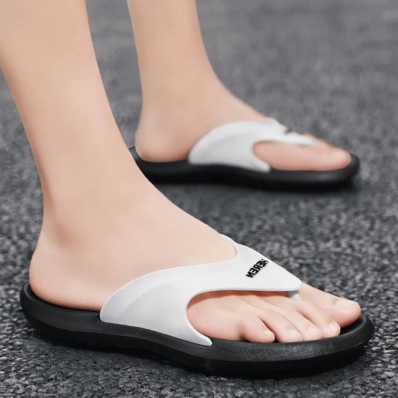 Summer Men's Slippers Trendy Wild Men's Fashion Flip Flops Outdoor Non-slip Personalized Clip Drag