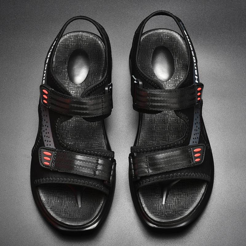 Men's Sandals Summer Beach Shoes Men's Sports Wild Trend Casual Sandals Soft Bottom Air Cushion Men