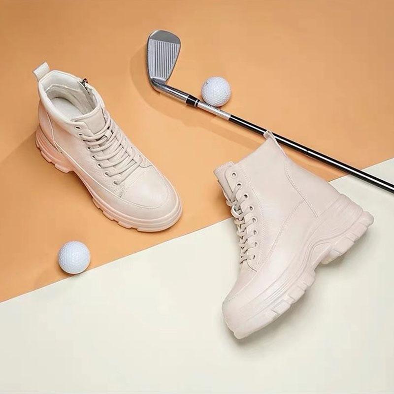 Women Winter Snow Boots  High-top Shoes Casual Woman Waterproof Warm Leather Ankle Boots Female High Quality Plush Inner Martin Boots