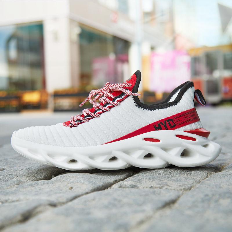 Summer Breathable Blade Net Shoes Men's Light Running Shoes Casual Running Shoes Men's Mesh Shoes