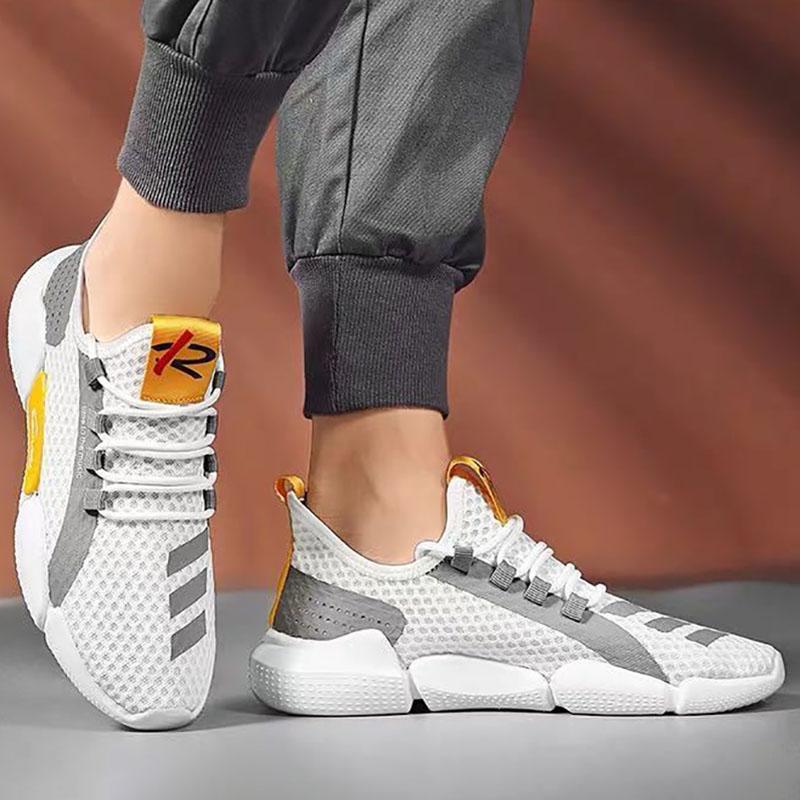 Men's Shoes Autumn Breathable Casual Korean Version of All-match Sports Running Shoes Men's Shoes