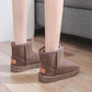 Winter Snow Boots Women Thick Velvet Non-slip Short Tube Warm Boots Classic Suede Women's Shoes Short Boots Non-slip