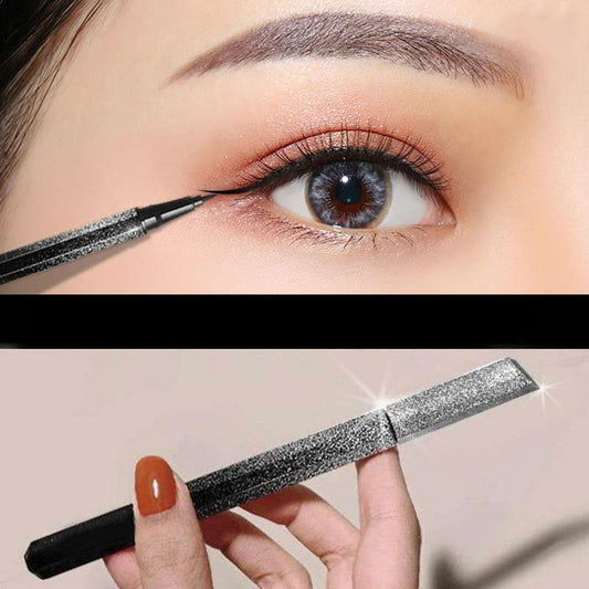 Eyeliner Star Girl Waterproof, sweatproof, stain-proof and fade-resistant novice thin-head eyeliner