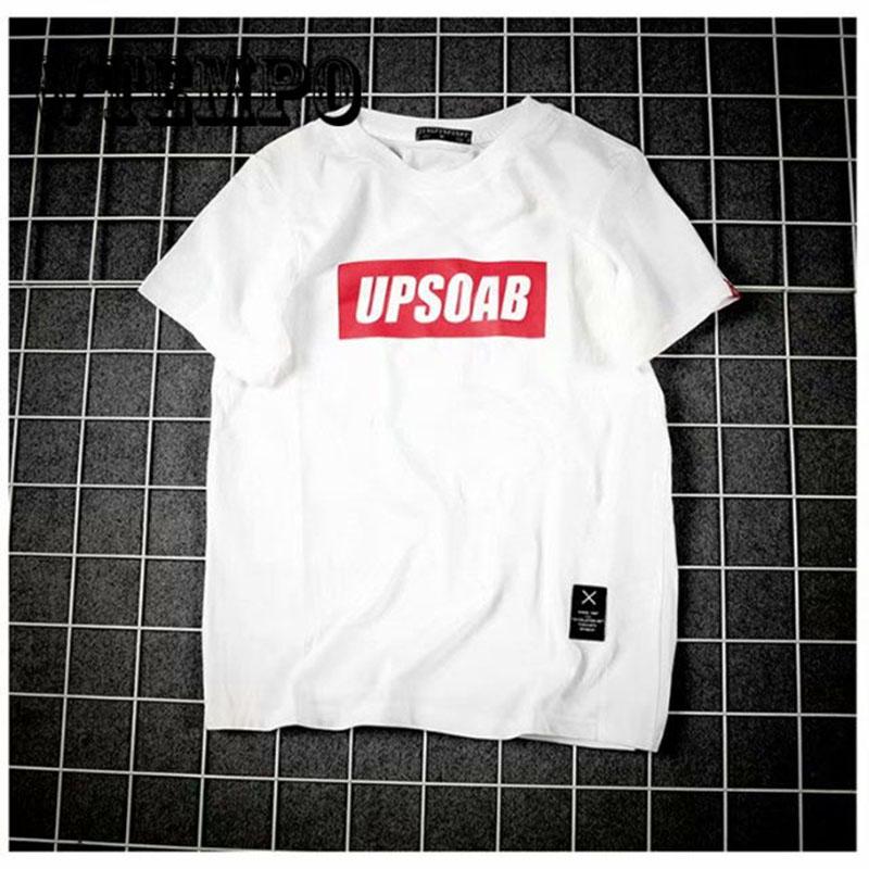 WTEMPO Summer Men Funny Creative Shar Pei T-shirts Short Sleeve Novel High Street Tshirt  Loose
