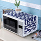 Pastoral Fabric Microwave Oven Cover Towel Refrigerator Washing Machine Universal Cotton and Linen Dust Protection Cover Household Storage Cover Cloth