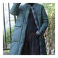Lightweight and Versatile Loose Large Size Stand-up Collar and Long Coat Down Jacket Women