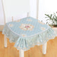 Printed Lace Side Dining Table and Chair Cushion Four Seasons Universal Non-slip Stool Seat Cushion with Laces Home Decoration