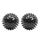 2pcs Massage Ball Relax Balls Hand Foot Point Peanut Massage Spiky Ball Pain Relief Fitness Health Care