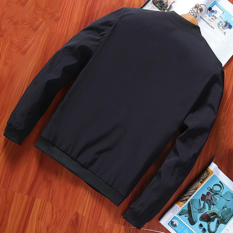 Jacket Men Fashion Casual Loose Mens Jacket Sportswear Outdoors Bomber Top Coat Mens Jackets Coats
