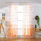 Nordic Style Semi-blackout Curtains Small Fresh Living Room Bedroom Balcony Finished Window Screens Bay Window Translucent Screens