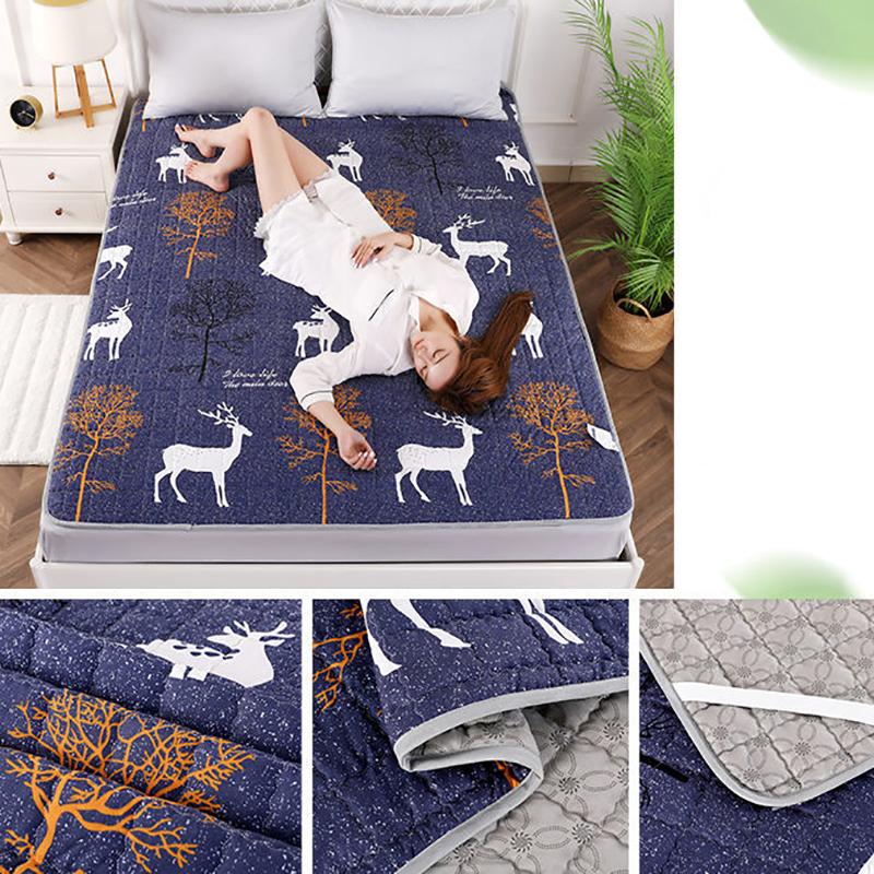 Student Dormitory Machine Washable Mattresses Four Seasons Non-slip Protection Cushions Bed Cushions Double Thin Mattresses