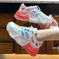 Harajuku Style Spring  Summer All-match Candy Color Increased Thick-soled Korean Casual Fashion Sneakers