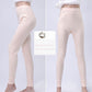 One-piece Ladies Cotton Cotton Wool Pants Long Trousers Middle-aged and Elderly High-waist Long Trousers Women's Underpants