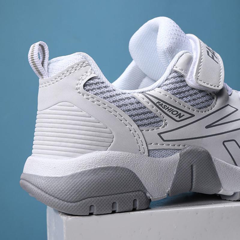 4-15 Years Old Boys' Sports Shoes Mesh Breathable Non-slip Shoes Children's Casual Shoes Lightweight Student Travel Shoes
