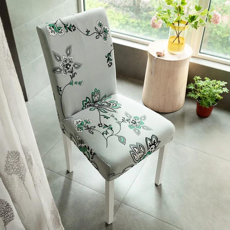 Two-piece Elastic All-inclusive Chair Cover Home Modern Minimalist Hotel Universal Four Seasons Chair Cushion Chair Cover