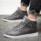 Men's Shoes Winter Fleece Warm Shoes Ski-proof Boots High-top Waterproof Cotton Short Boots