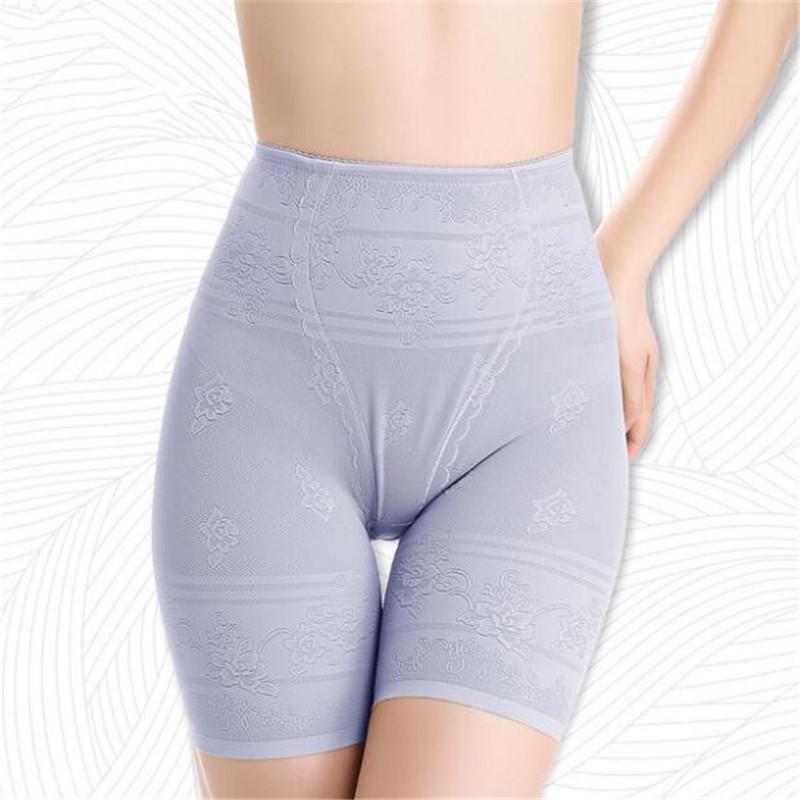 Women High Waist Slimming Abdomen Hip Body Corset Control Pants Shaper Brief Jacquard Underwear