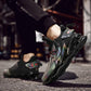 Blade men's shoes embroidered civil and military double full breathable shoes reflective luminous