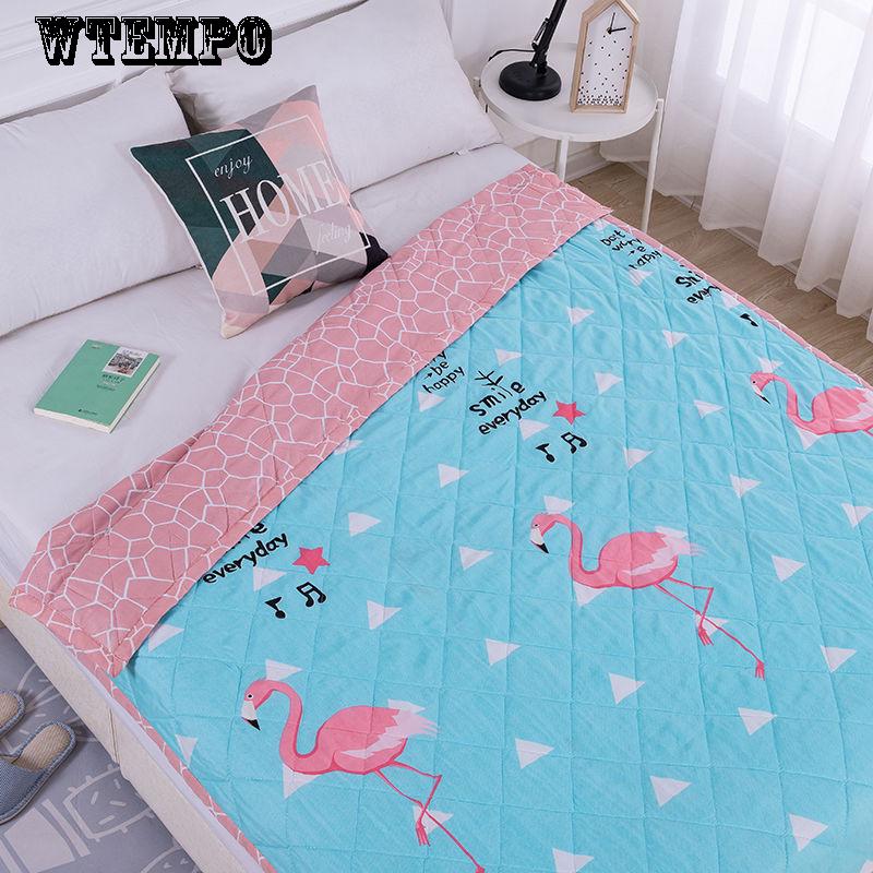 Summer Cool Quilt Dormitory Home Summer Children's Thin Quilt Comfort Air Conditioning Was