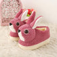 Children's Baby Cotton Slippers Home Slip-resistant Thickened Plus Velvet Slippers