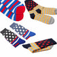 5 pair/lot Colorful Socks Stripe Dot Casual Compression Female Combed Cotton Funny Socks