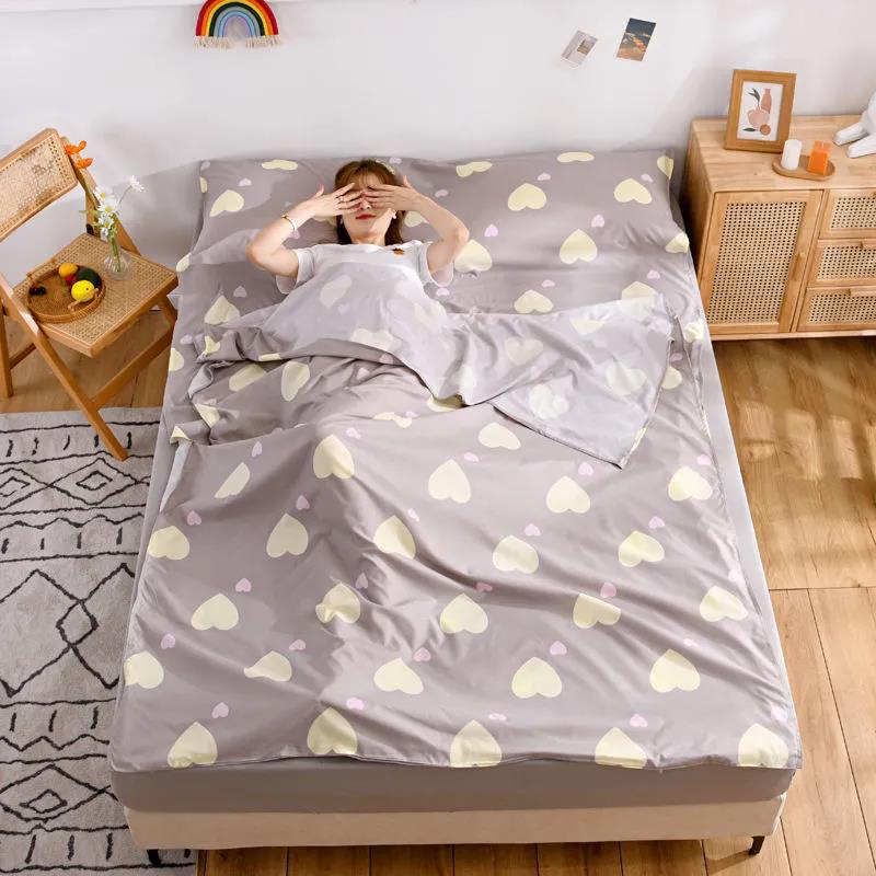 Travel Dirty-friendly Sleeping Bag Hotel Single Double Anti-dirty Sheets Traveling Travel Portable Adult Sleeping Bag