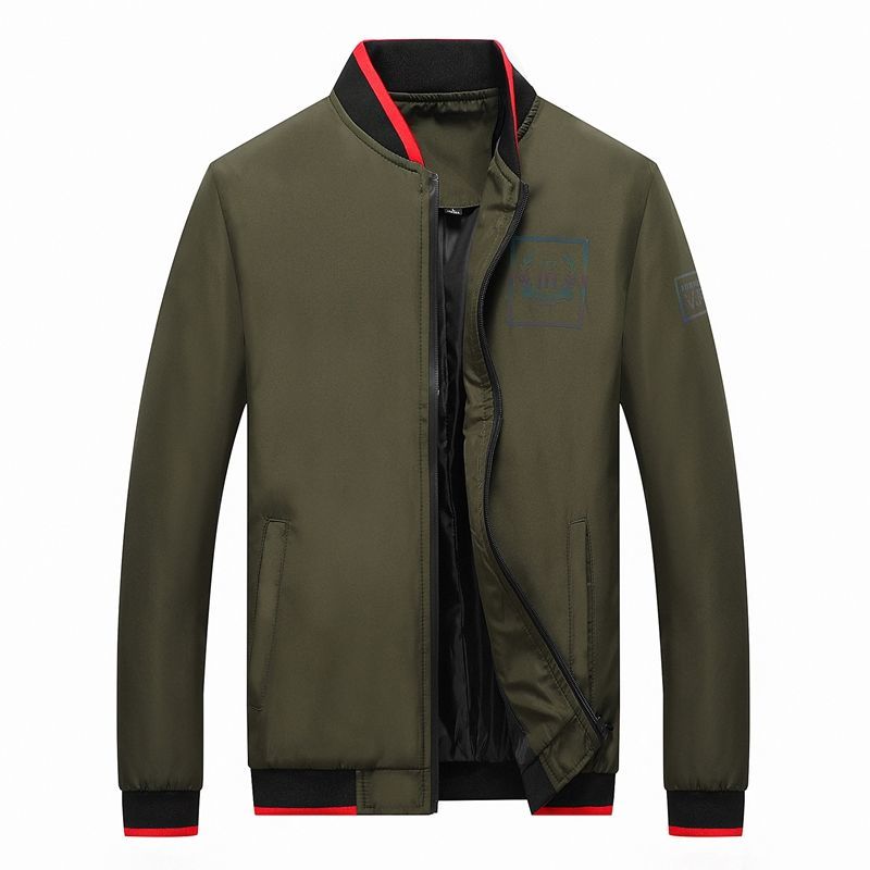 Autumn and Winter New Casual Jacket Men's Hooded Tops Solid Color Simple Jacket