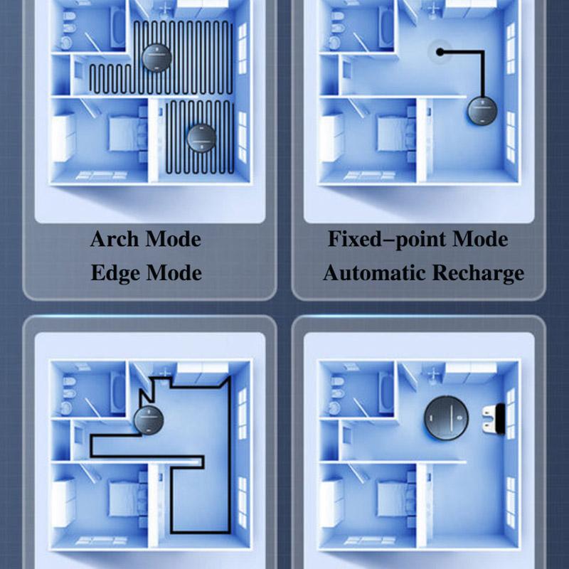 Automatic Rechargeable Remote Control Sweeping Machine Fully Automatic Charging Household Ultra-thin Vacuum Cleaner Smart Sweeping Robot