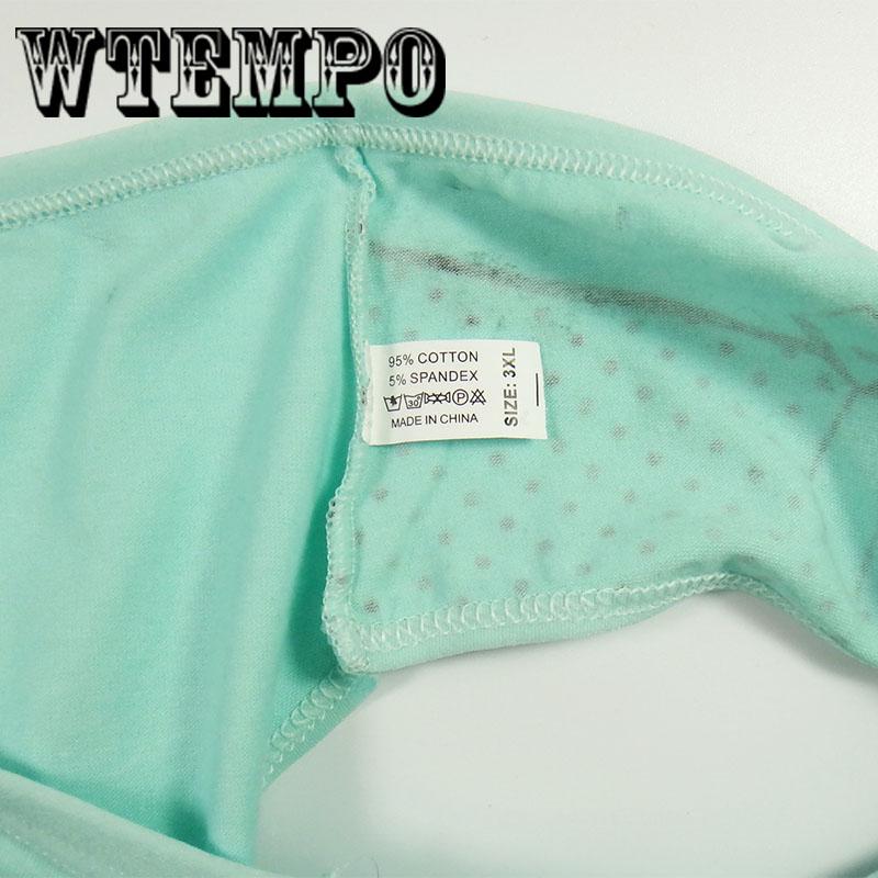 WTEMPO 6 Pcs/Lot Woman Cotton Cute Underwear  Panties Plus Size L-XXXL Sexy Briefs