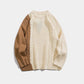 Men's Sweater Autumn and Winter Thickening Round Neck Pullover Sweater Tide Slim Warm Sweater Bottoming Shirt Youth Shirt