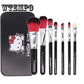5/7/12Brush Double End Makeup Wood Handle Eyebrow Brush