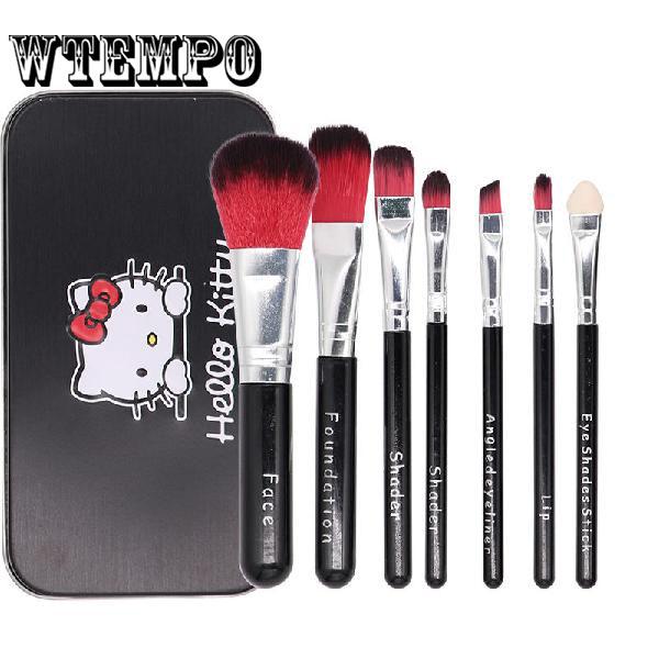 5/7/12Brush Double End Makeup Wood Handle Eyebrow Brush