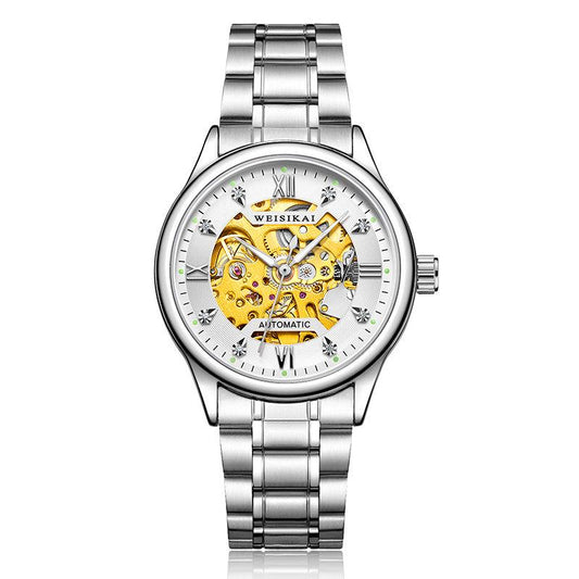 Mens Watches Sport Clock Male Top Brand Luxury Skeleton Clocks Automatic Mechanical Steel Men Watch