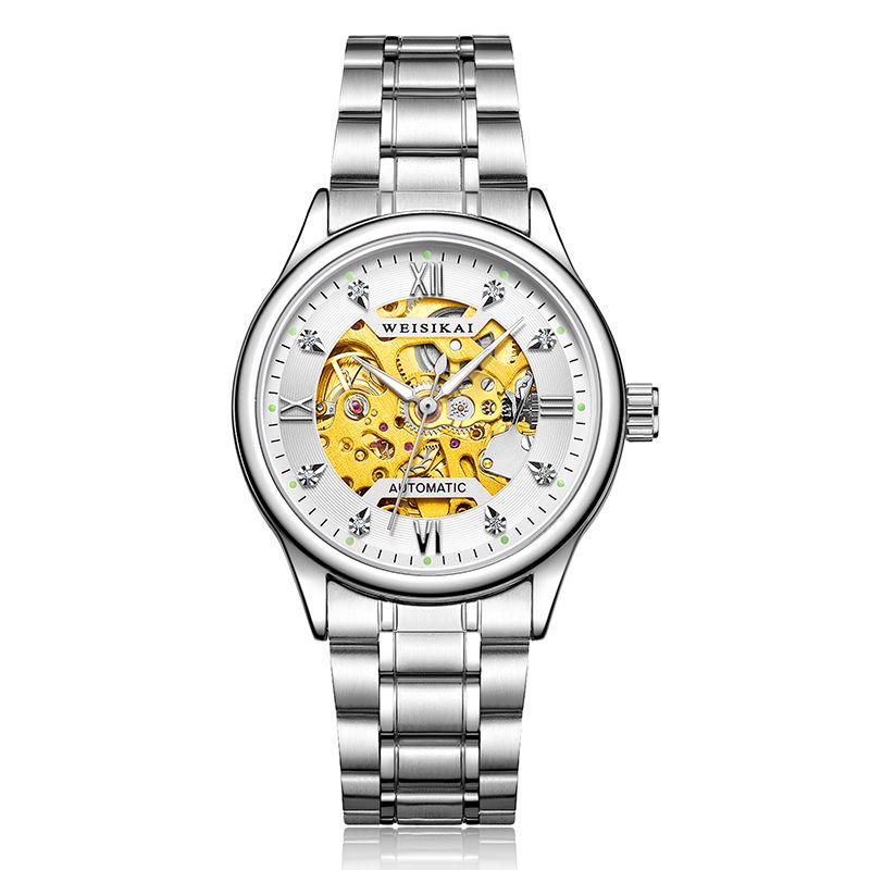 Mens Watches  Sport Clock Male Top Brand Luxury Skeleton Clocks Automatic Mechanical Steel Men Watch