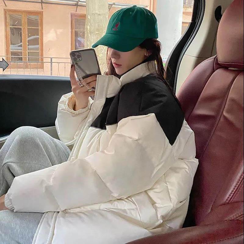 Winter Women's Down Down Padded Jacket Short Loose Bread Student Jacket