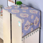 Fridge Dust Cover Washing Machine Cover Household Dust Proof Covers with Storage Pockets