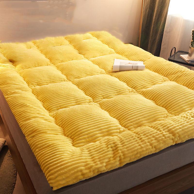 Winter Milk Velvet Mattress Household Sleeping Mat Bed Mattress Mat Double Dormitory Thickening Single Upholstery