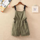Wide Leg Strap Shorts Women Spring and Summer New Korean Style Loose and Cute Workwear Jumpsuit