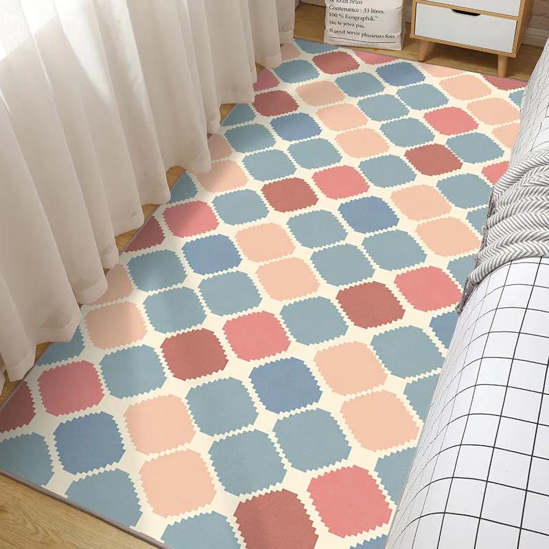 Rectangular Carpet Bedroom Bedside Blanket Modern Minimalist Household Thickened Room Carpet