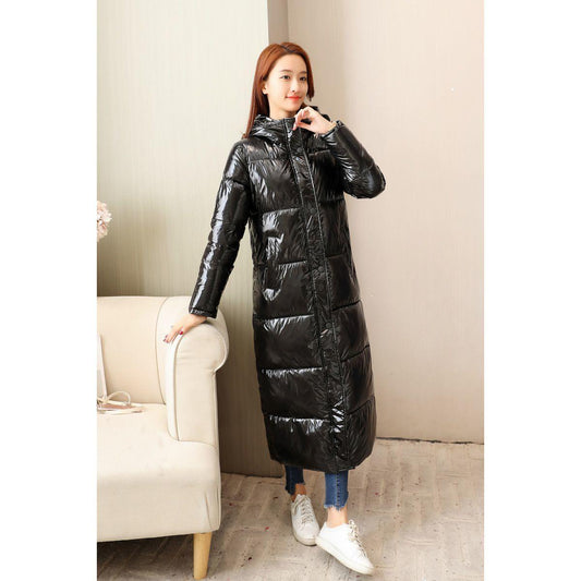 Winter Long Padded Coat Women's Over-knee Down Down Padded Jacket Thick Big Padded Jacket Cute Jacket