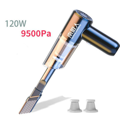 9500Pa Wireless Car Vacuum Cleaner Portable Household Handheld Vacuum Cleaner USB Head Wet & Dry Cleaner