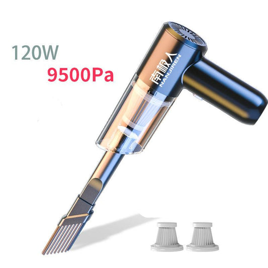 9500Pa Wireless Car Vacuum Cleaner Portable Household Handheld Vacuum Cleaner USB Head Wet & Dry Cleaner